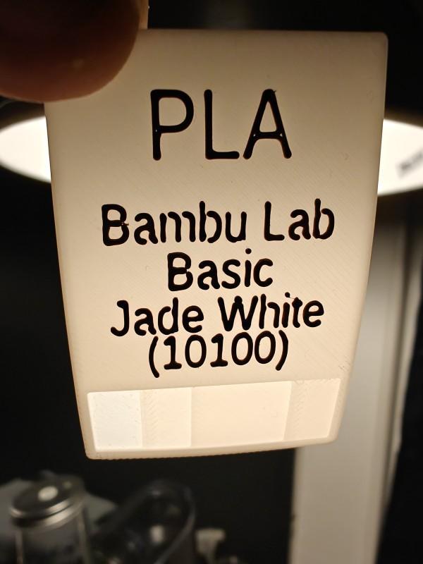 Filament Tags for the Bambu Lab AMS