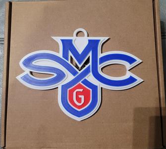SAINT MARY'S COLLEGE 3d logo 180mm series