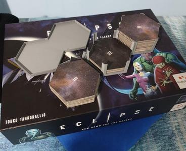 Eclipse Boardgame Hexagons Container