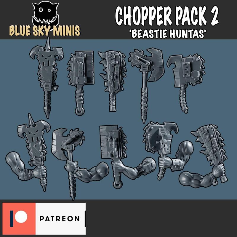 Chopper Pack 2 'Beastie Huntas'