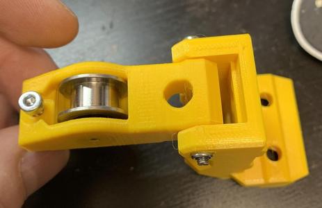Bear Upgrade 2.1: Y-belt idler with wider range of movement