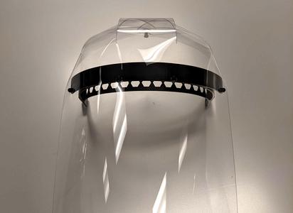 Wrap-over Faceshield for PRUSA RC2