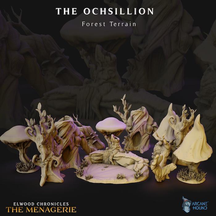 Corrupted Forest Terrain Set - Support Free