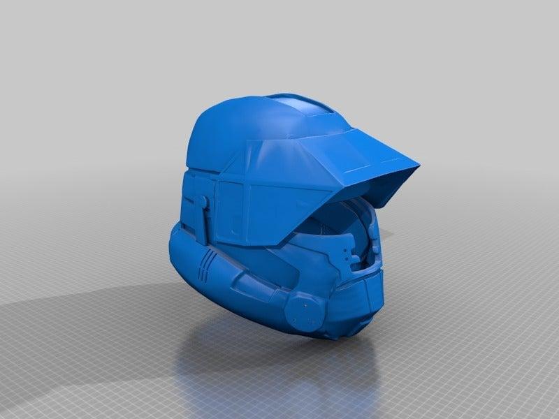 SWTOR Trooper Helmet Option 1 & 2 Revision 2
