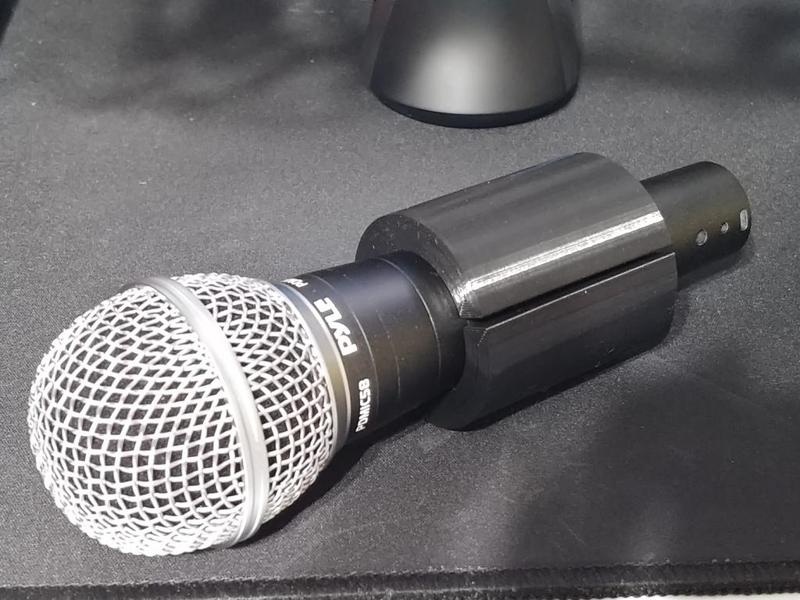 Tapered Barrel Mic adapter to 50mm barrel 