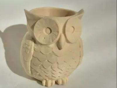 owl planter