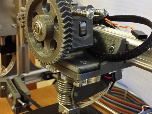 K8200 Extruder plate for a standard Wades Extruder (50 mm hole distance)