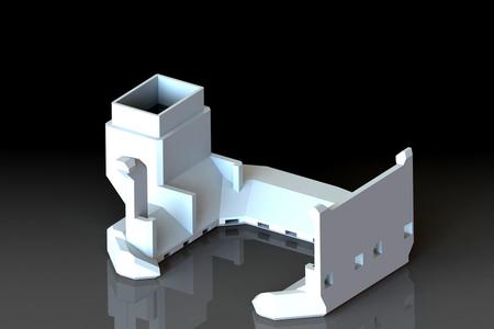 CFD Optimized Replicator2 Active Cooling Fan Duct