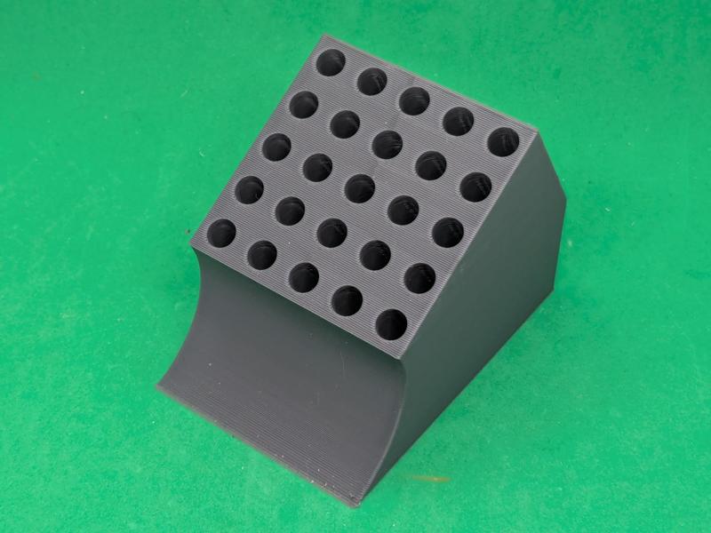Needle file holder