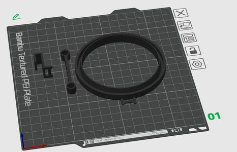 Fish Tank Feeding Ring