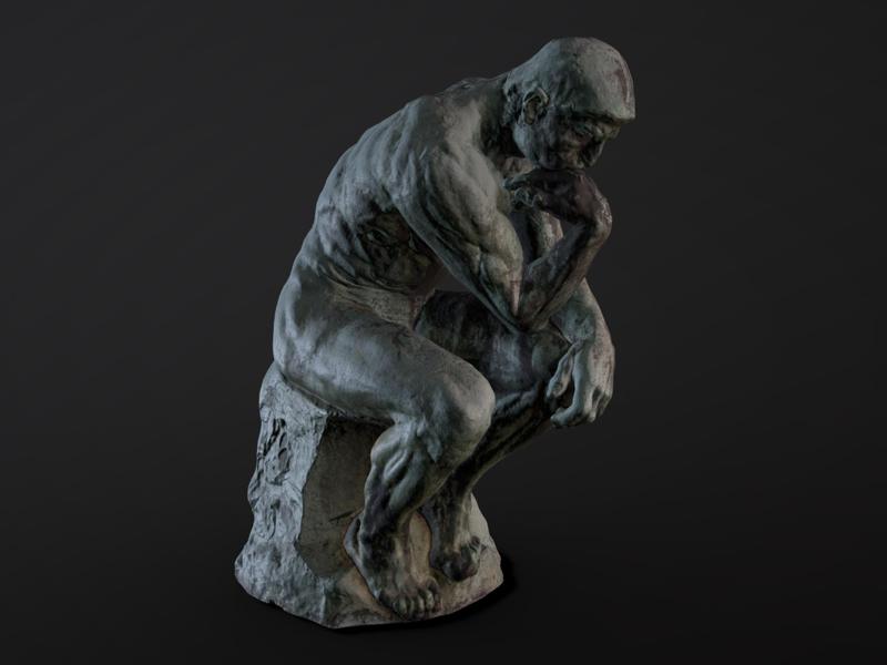 Le Penseur (The Thinker) by Auguste Rodin