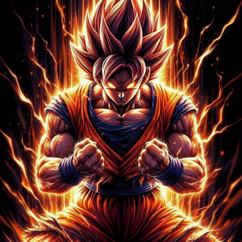 Goku super sayen