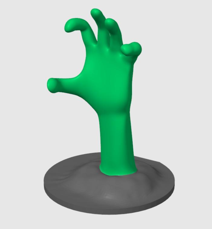 Toy Zomby Hand Figure