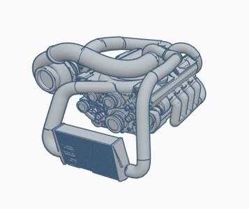 7.3 Ford Powerstoke motor