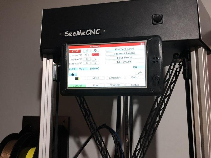 PanelDue 7i Case for SeeMeCNC Artemis 300