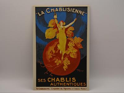 French vintage poster La Chablisienne – Hueforge