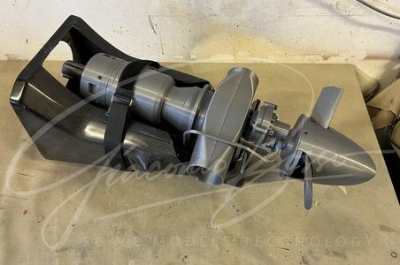Kingtech K60-TP model turboprop engine