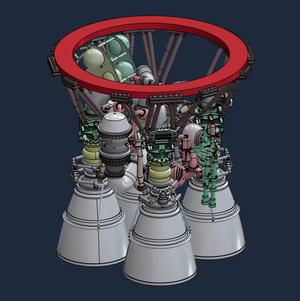 Russian rocket engine RD-171