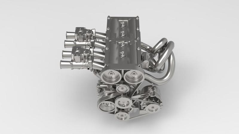 Ford Cosworth BDA 1600 Engine - Version 1.2