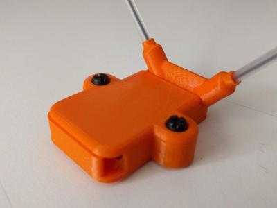 FrSky X4R-SB naked case for fixed wing foamie 