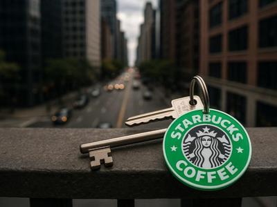 Starbucks Keychain
