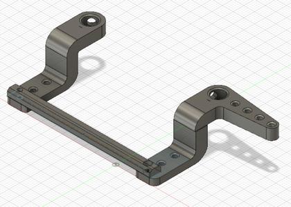 Ruder linkage for  HERMANN MARWEDE (REVELL) and others