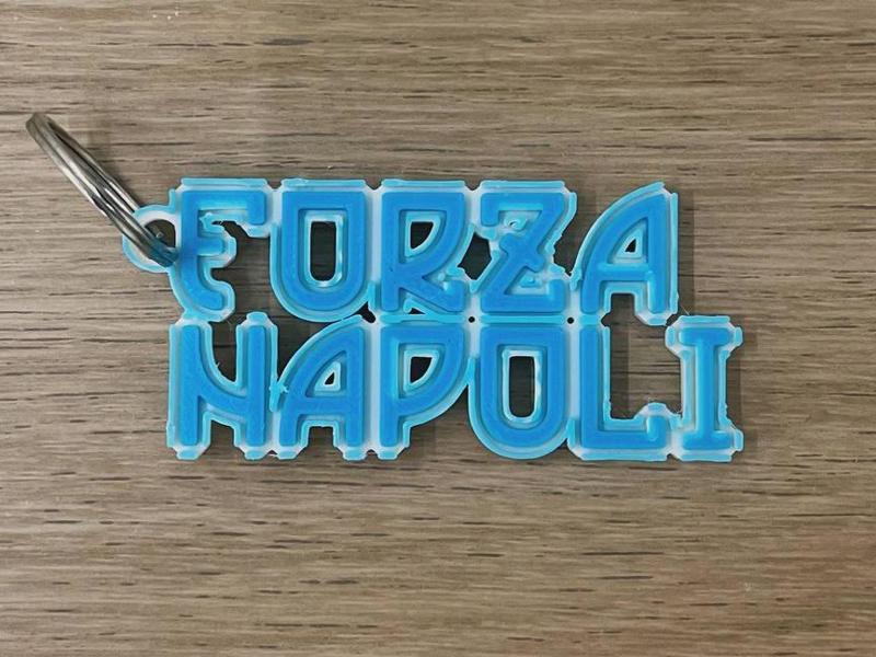 SSC Napoi keychain portachiavi