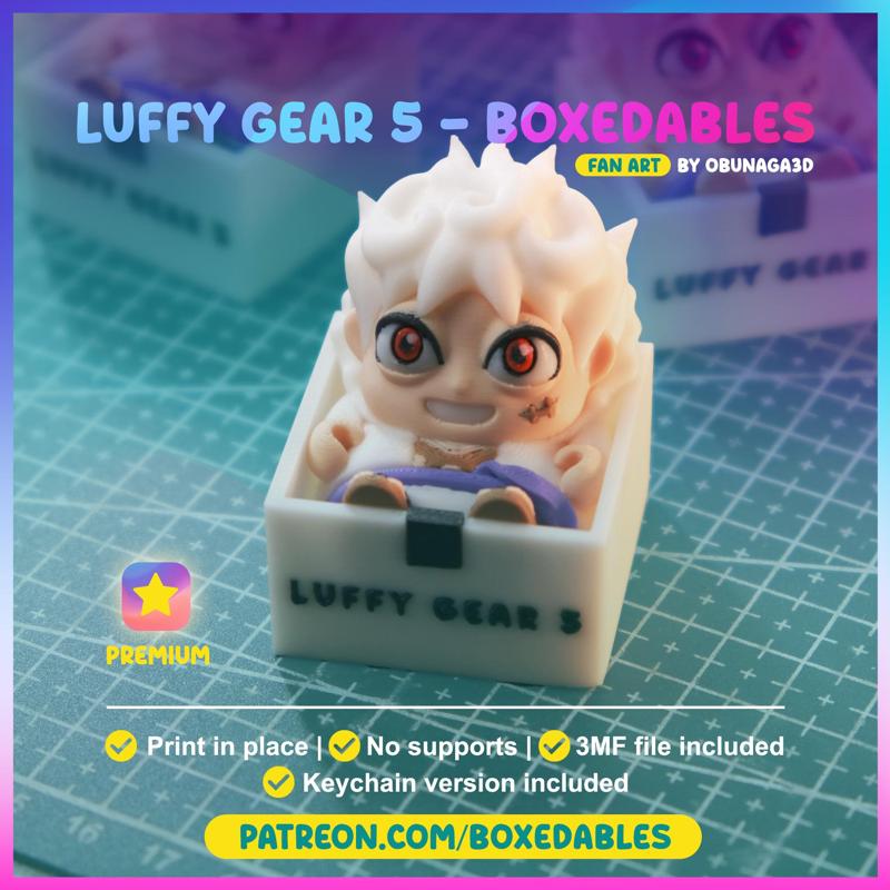 Luffy Gear 5 - Premium Boxedables [Fan Art]