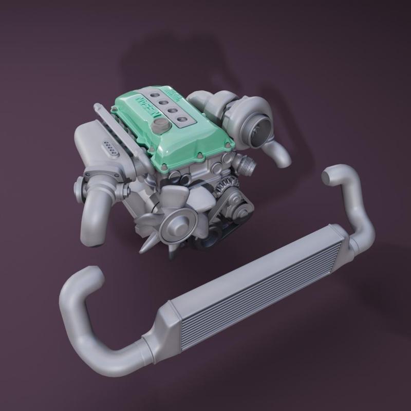 Mini SR20det engine