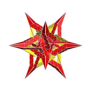 ESCHER STAR ICOSAHEDRAL POLYKNOT 2