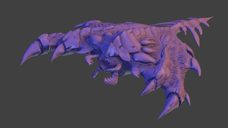 Brood Lord with base