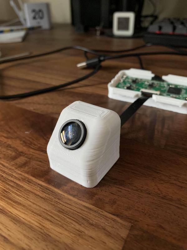 Govee DreamView TV camera case under the TV