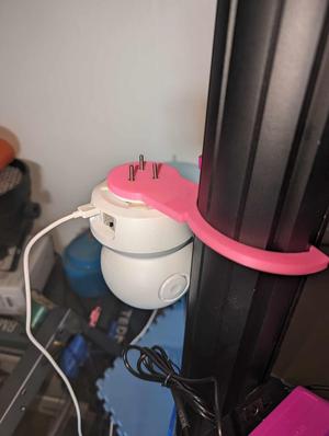 This Ezviz Wifi H6C motorized surveillance camera mount for flsun sr