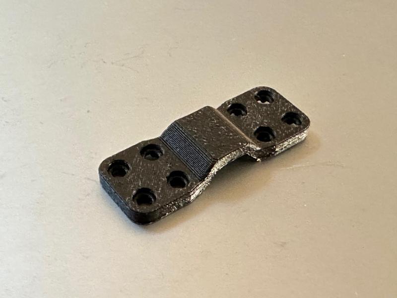 Glue or Screw Zip Tie Mount - 10 pieces