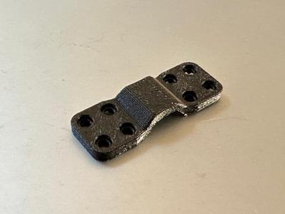 Glue or Screw Zip Tie Mount - 10 pieces
