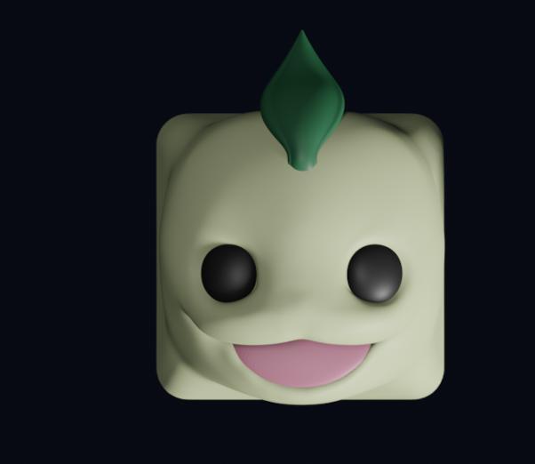 POKEMON KEYCAP  CHICORITA