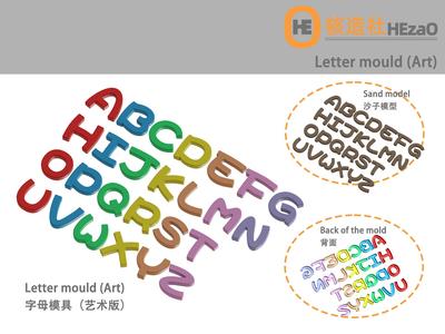Letter mould