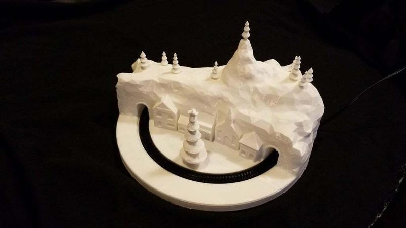 Merry Christmas 2019 "Gift to All" Train Village