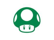 MARIO 1UP MUSHROOM