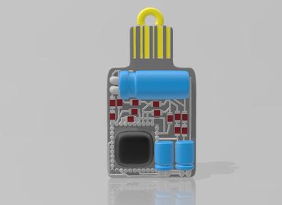 KEY RING CIRCUIT BOARD