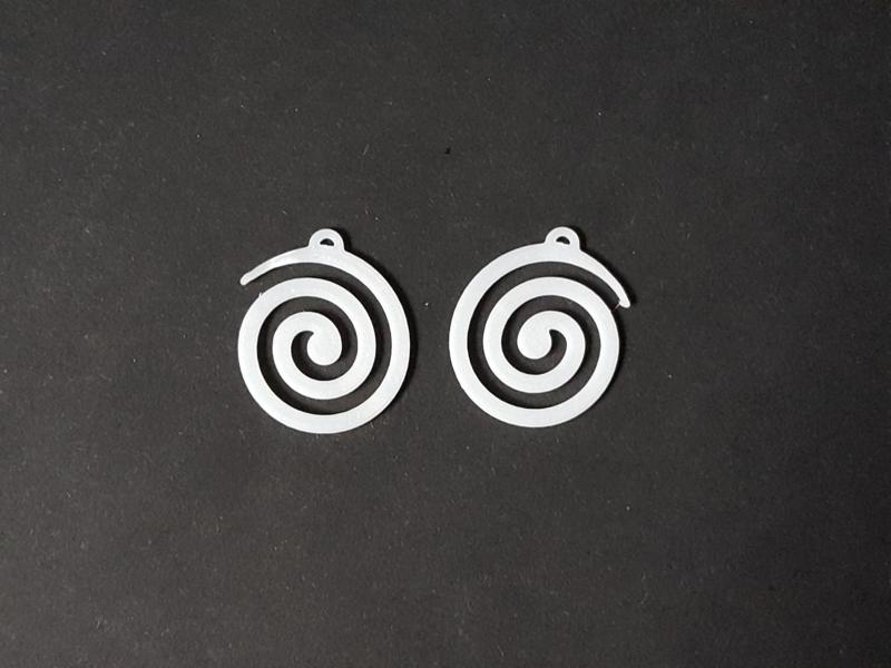 Spiral Earings