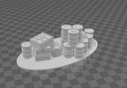 Barrels and Crates - Barricade #2