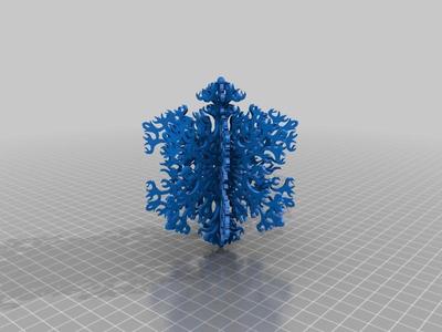 Impossible print (slowflake)