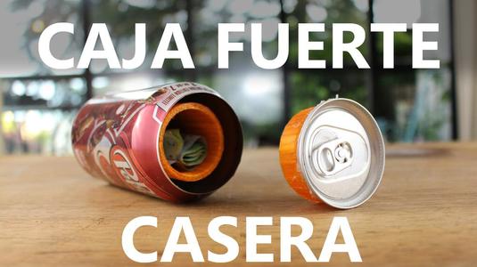 Soda Bank - Caja fuerte casera