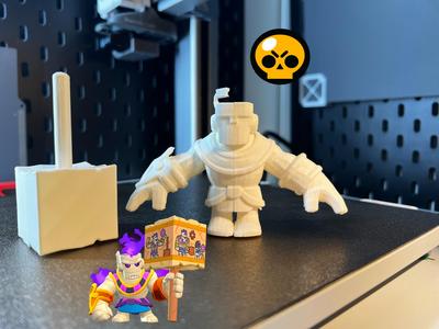 Brawl Stars Frank Mummy character