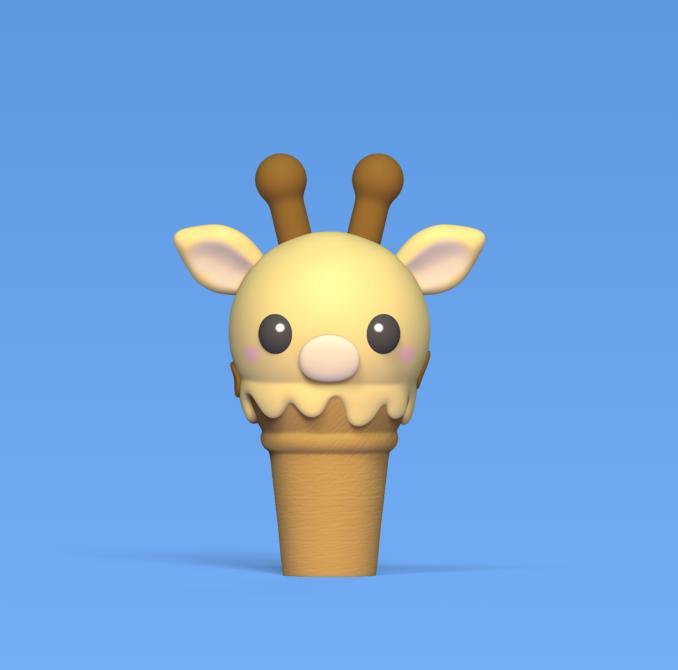 Giraffe Ice cream
