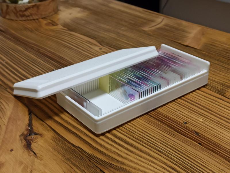 Slide box - box for microscope slides