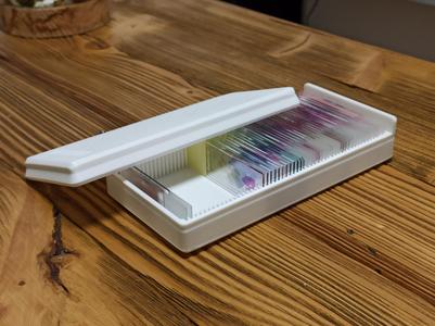 Slide box - box for microscope slides