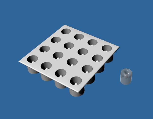 Cylinder-shaped cooler