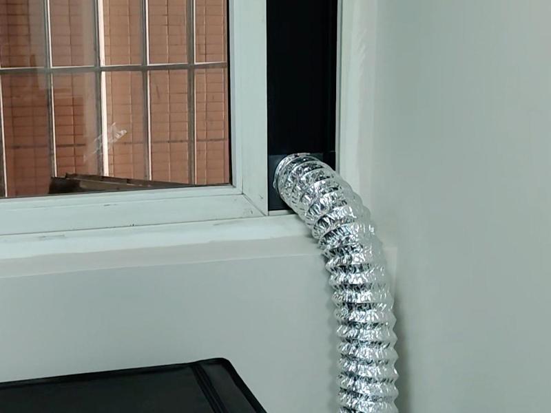 Exhaust pipe fastener and window seal